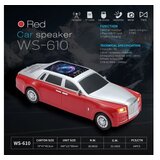  Zvucnik bluetooth WS-610 auto crveni | Eponuda.com
