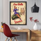 Wallity uramljena slika ciao bello, 40x55 cm | ePonuda.com
