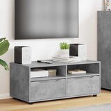 TV ormar Betonski sivi 100 x 48 x 43 cm Konstruirano drvo | shoptok.hr