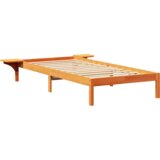  Konstrukcija postelje Voskast rjav 90 x 190 cm, (5000127536) | Shoptok.si