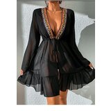 Dewberry 29457 Ethnic Women Pareo-BLACK Cijene