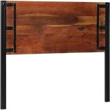 vidaXL Uzglavlje kreveta 120 cm Puno obrađeno drvo i željezo | shoptok.hr