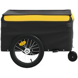 Prikolica za bicikl crno-žuta 45 kg željezna | Eponuda.ba