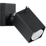 Nice Lamps Črna stenska svetilka Sollux Toscana Cene