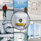 No.1 Seal 10 KG Bela Tečna guma STRONG (do 20m²) | Eponuda.com