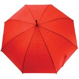  Dežnik Zeus, z lesenim ročajem, rdeč | Shoptok.si