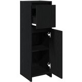  Kupaonski ormar Crni hrast 30 x 30 x 95 cm Konstruirano drvo | shoptok.hr