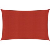  Senčno jadro 160 g/m² rdeče 5x7 m HDPE, (20965057) | Shoptok.si