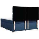 vidaXL Krevet s oprugama i madracem plavi 180x200 cm od tkanine | shoptok.hr