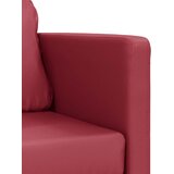  Podni kauč na razvlačenje 2-u-1 crvena boja vina 112x174x55 cm | shoptok.hr