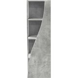  Kutni ormarić Betonski sivi 32x32x102cm Konstruirano drvo | shoptok.hr