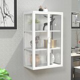 MID.YOU Viseča Vitrina Flokas L, Bela | Shoptok.si