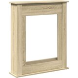 vidaXL Okvir za kamin boja hrasta 75x20x87,5 cm od konstruiranog drva | shoptok.hr