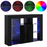  Kotni LED TV ormar 100x40x68cm Crna Konstruirano drvo | shoptok.hr