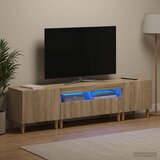  3-dijelni LED TV kabinet ARNHEM 3 kom. Hrast sonoma | shoptok.hr