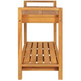  Klupa od masivne tikovine 120 cm - Smeđa 120 cm | shoptok.hr