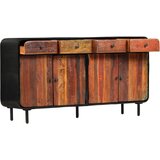  Komoda od masivnog obnovljenog drva 140 x 35 x 76 cm | shoptok.hr