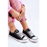 EVENTO Women's Classic Sneakers Black and White Ecoma | ePonuda.com