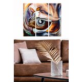 Wallity MDF1253633137 multicolor decorative mdf painting (3 pieces) | ePonuda.com