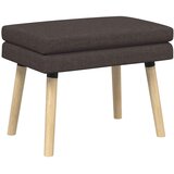  Klupa s dvostrukim slojem Tamno smeđa 60 x 40 x 46 cm Tkanina | Eponuda.com