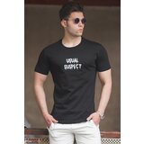 Madmext Black Men's Printed T-Shirt 5275 | Shoptok.si
