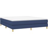  Okvir za krevet s oprugom plavi 160x200 cm od tkanine | shoptok.hr