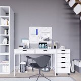 Hanah home duru set 1600-49 white study desk | ePonuda.com