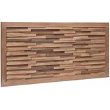  Uzglavlje Zidne Prirodna 100 cm Čvrsto teak drvo | shoptok.hr
