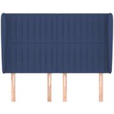  Uzglavlje s ušima plavi 147x23x118/128 cm od tkanine | shoptok.hr