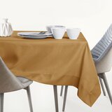 AmeliaHome Traka za stol Empire s man&amp;scaron;etom 30x100 cm, zlatna Slike