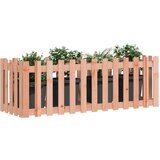 vidaXL Vrtna visoka greda z ograjico 150x50x50 cm trden les douglas | Shoptok.si