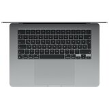 Apple 15-inčni macbook air M3 sa 10-jezgarnim gpu-om, 16GB objedinjene memorije i 256GB ssd-om - space gray, int | ePonuda.com
