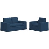  Set sofe 2 pcs Plava 162 x 80 x 82 cm tkanina | Eponuda.ba