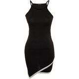 Trendyol Haljina crna / bijela | shoptok.hr