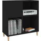 Ormarić za ploče crni 84,5 x 38 x 89 cm od konstruiranog drva | shoptok.hr