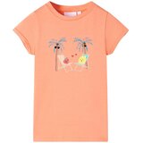  Dječja majica boja breskve 128 | shoptok.hr
