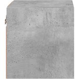 TV ormarić s LED svjetlima siva boja betona 30 x 28 5 x 30 cm | shoptok.hr