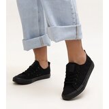 Big Star Black Fabric Sneakers | shoptok.hr