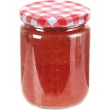  Staklenke za džem s bijelo-crvenim poklopcima 48 kom 230 ml | shoptok.hr