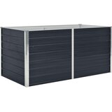  Povišena vrtna gredica 160x80x45 cm pocinčani čelik antracit | Eponuda.com