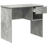  Stol s ladicama Betonski sivi 90 x 49 x 75 cm Konstruirano drvo | shoptok.hr