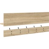 vidaXL Vješalica za kapute na zidu sonoma hrast 90 x 15 x 36 cm | shoptok.hr