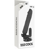 BaseCock Vibrator Realistic Remote Control Bl 20,0 Cm | Shoptok.si