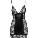 Noir mini haljina s prozirnim stranama (crna) - M | shoptok.hr