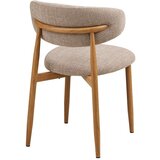 House Nordic Bež/v naravni barvi oblazinjen jedilni stol Levanto – | Shoptok.si