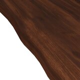  Pravokutni stolni vrh 60 x 60 x 3,5 cm Četvrtasti Tamno smeđa | shoptok.hr