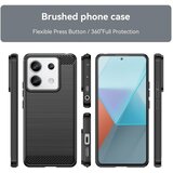 Techsuit Carbon Silicone ovitek za Xiaomi Redmi Note 13 Pro 5G / Poco X6 – črna | Shoptok.si