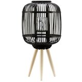  Lanterna z nogicami (višina: 74 cm, ratan, črna) | Shoptok.si