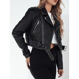 DStreet Kurtka skórzana damska PALIGOR czarna | Shoptok.si