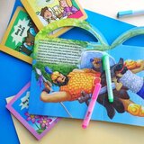 Knjiga s puzzlama: David i Golijat | shoptok.hr